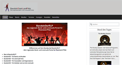 Desktop Screenshot of bandsinrlp.de